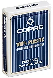 Игральные карты Copag 4 Corner CPG-15 (синий)