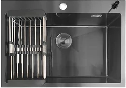 Кухонная мойка Stellar Evier E7050NB (графит)