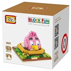 LOZ iBlockFun 9517 Энгри бёрдс: Розовая птица