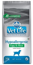 Farmina Vet Life Canine Hypoallergenic Egg & Rice (12 кг)