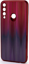 Case Aurora для Huawei Y8p (красный/синий)