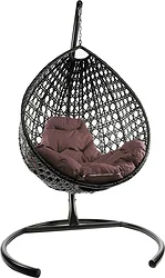 M-Group Капля Люкс 11030205 (коричневый ротанг/коричневая подушка)