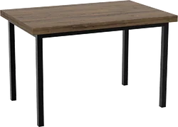Кухонный стол TMB Loft Дарен Дуб 1200x600 40 мм (темный орех)