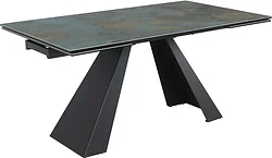 Кухонный стол Signal Salvadore ceramic SALVADORETUC160 (бирюзовый/черный)