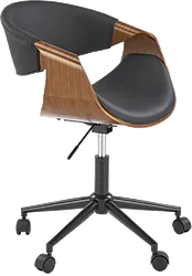 Кресло Halmar Bilbo (черный/орех) Кресло Halmar Bilbo (черный/орех)