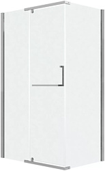 Душевой уголок Grossman Pragma 100x80x195 120.K33.03.1080.10.02 (хром/шиншилла стекло)