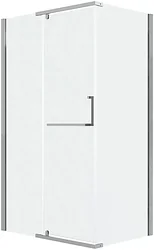Душевой уголок Grossman Pragma 100x80x195 120.K33.03.1080.10.02 (хром/шиншилла стекло)