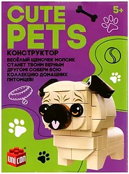 Конструктор Unicon Cute pets. Мопсик 9278946