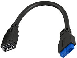 20 pin - USB 2.0 тип A 1.2 м
