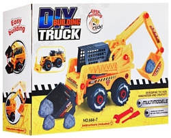 You & Me DIY Building Truck 666-7 Экскаватор