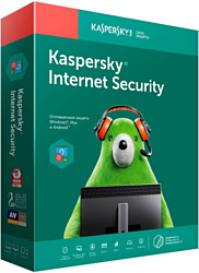 Kaspersky Internet Security 2018 (3 ПК, 1 год, ключ)