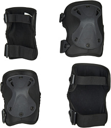 Micro Knee and Elbow Pads Black AC8017 (черный, S)