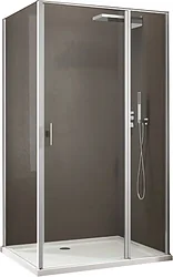 Душевой уголок Allen Brau Priority 100x90 304218 (хром)