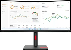 Монитор Lenovo ThinkVision T34w-30 63D4GAS1CB Монитор Lenovo ThinkVision T34w-30 63D4GAS1CB