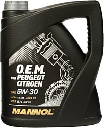 Mannol O.E.M. for peugeot citroen 5W-30 4л