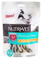 Nutri-Vet Flossing Chews для собак средних и крупных пород
