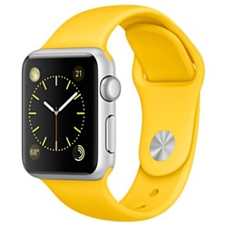 Apple Watch Sport 38mm Silver with Yellow Sport Band (MMF02)