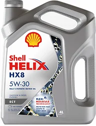 Моторное масло Shell Helix HX8 ECT 5W-30 1л