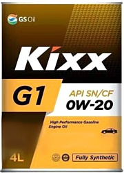 Kixx G1 0W-20 4л