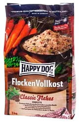 Happy Dog (3 кг) Flakes - Flocken Vollkost для собак с чувствительным пищеварением
