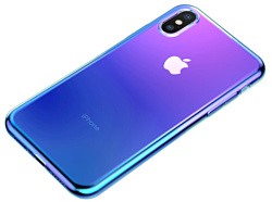 Baseus Glow для iPhone XS (синий)