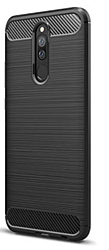 Case Brushed Line для Xiaomi Redmi 8A (черный)