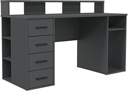 Стол для работы Интерлиния Skill-08 (антрацит/антрацит)