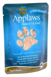 Applaws Cat Pouch Tuna Fillet with whole Anchovy (0.07 кг) 12 шт.