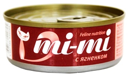 Mi-Mi Для кошек и котят Ягненок в желе (0.08 кг) 1 шт.