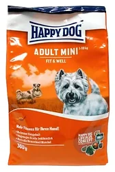 Happy Dog (0.3 кг) Supreme Fit&Well - Adult Mini для взрослых собак мелких пород Happy Dog (0.3 кг) Supreme Fit&Well - Adult Mini для взрослых собак мелких пород