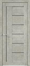 Velldoris Loft 3 80x200 (бетон светло-серый, мателюкс графит)