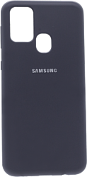 EXPERTS Soft-Touch для Samsung Galaxy M21 с LOGO (темно-синий)
