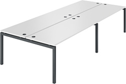 Офисный стол Программа Техно Арго АМБ-005-4 (серый) Офисный стол Программа Техно Арго АМБ-005-4 (серый)