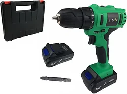 Дрель-шуруповерт Zitrek Greenpower 16-Li 063-4075 (с 2-мя АКБ, кейс) Дрель-шуруповерт Zitrek Greenpower 16-Li 063-4075 (с 2-мя АКБ, кейс)
