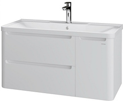 Тумба под умывальник Grossman Адель 90 см подвесная (белый)