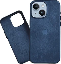 Чехол для телефона Bingo Woven Magnetic для APPLE iPhone 15 Plus (синий)