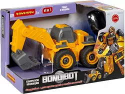 Конструктор Bondibon Колесный бульдозер-робот ВВ5973