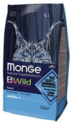Monge (1.5 кг) Bwild Cat Anchovies
