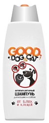 Good Dog шампунь от блох и клещей антипаразитарный для кошек и собак