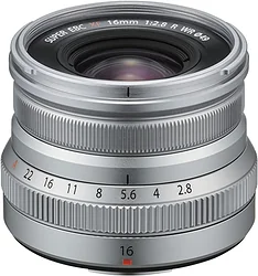 Объектив Fujinon XF 16mm F2.8 R WR (серебристый)