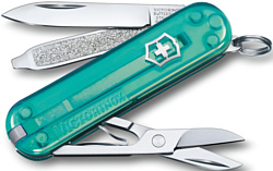 Victorinox Classic SD Transparent (бирюзовый)