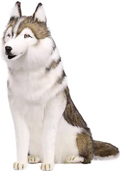 Мягкая игрушка Hansa Сreation Хаски 7451 (78 см)