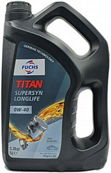 Fuchs Titan Supersyn Longlife 0W-40 5л