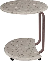 Приставной столик Древпром Придиванный ДП1-03-08 (арабискат/лаванда бронзовая)