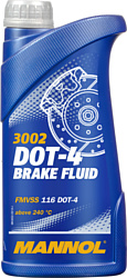 Тормозная жидкость Mannol Brake Fluid DOT-4 3002 455г