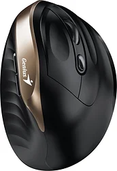 Вертикальная мышь Genius Ergo 8250S black/golden Вертикальная мышь Genius Ergo 8250S black/golden