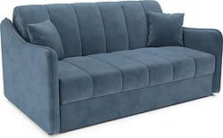 Прямой диван Мебель-АРС Давос ППУ 120x200 см M2-108-49 (Vivaldi синий)
