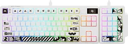 Клавиатура Dark Project KD87A+Numpad G3ms Moonstone Switch, white