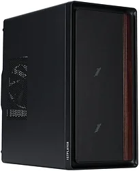 Корпус для компьютера 1stPlayer WD1 WD1-BK-3F (черный)