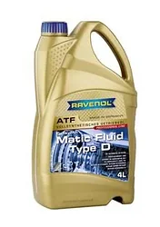 Трансмиссионное масло Ravenol ATF Matic Fluid Type D 4л